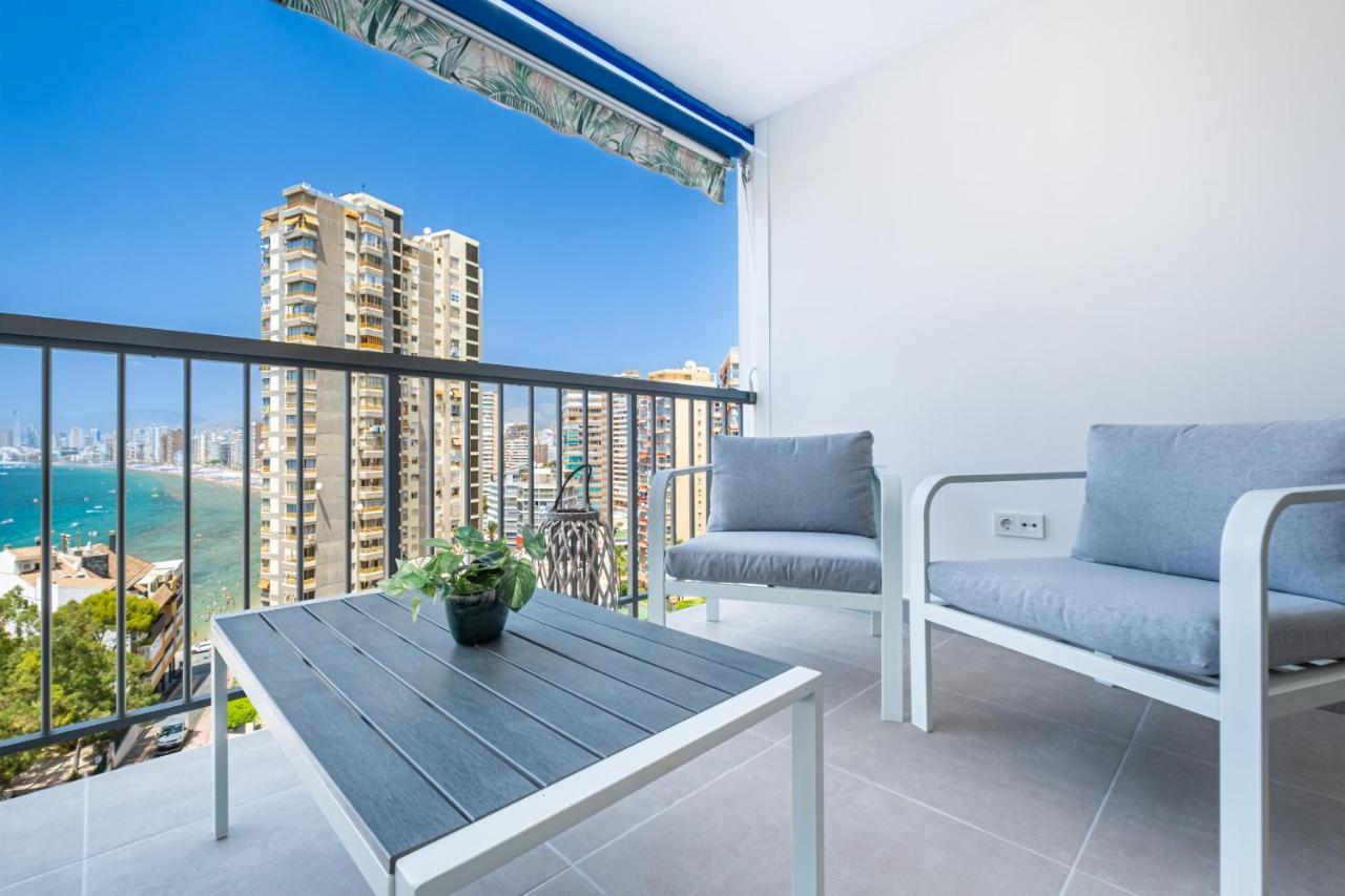 Halcon Deluxe 7-B Apartment Levante Beach Benidorm Exteriör bild