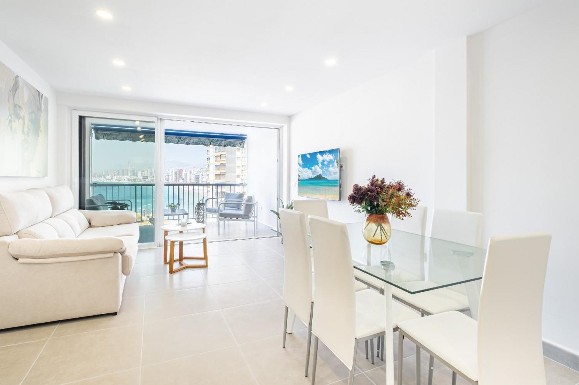 Halcon Deluxe 7-B Apartment Levante Beach Benidorm Exteriör bild