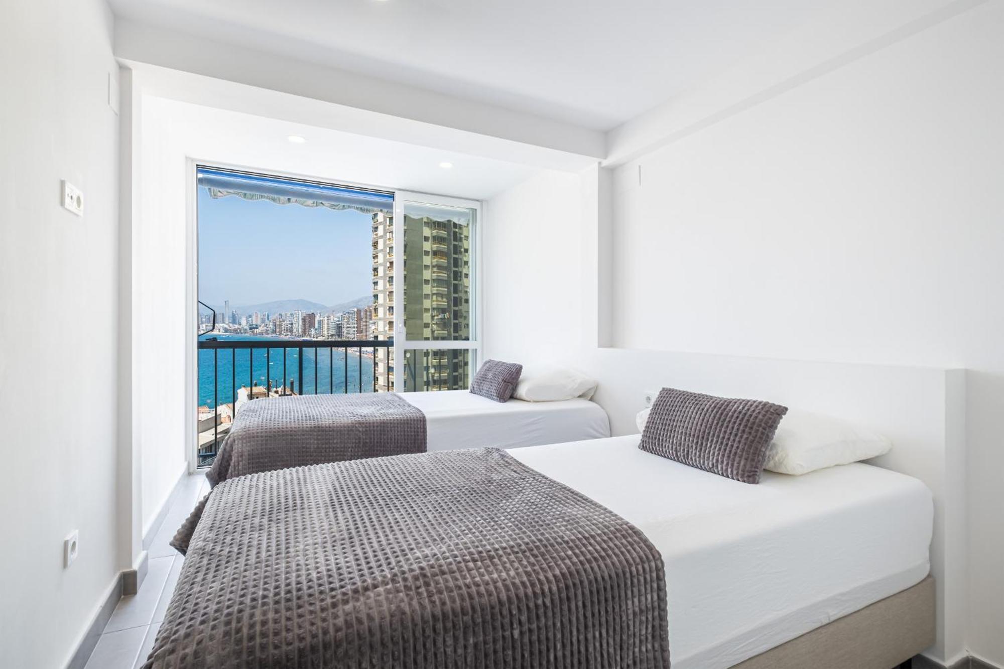 Halcon Deluxe 7-B Apartment Levante Beach Benidorm Exteriör bild